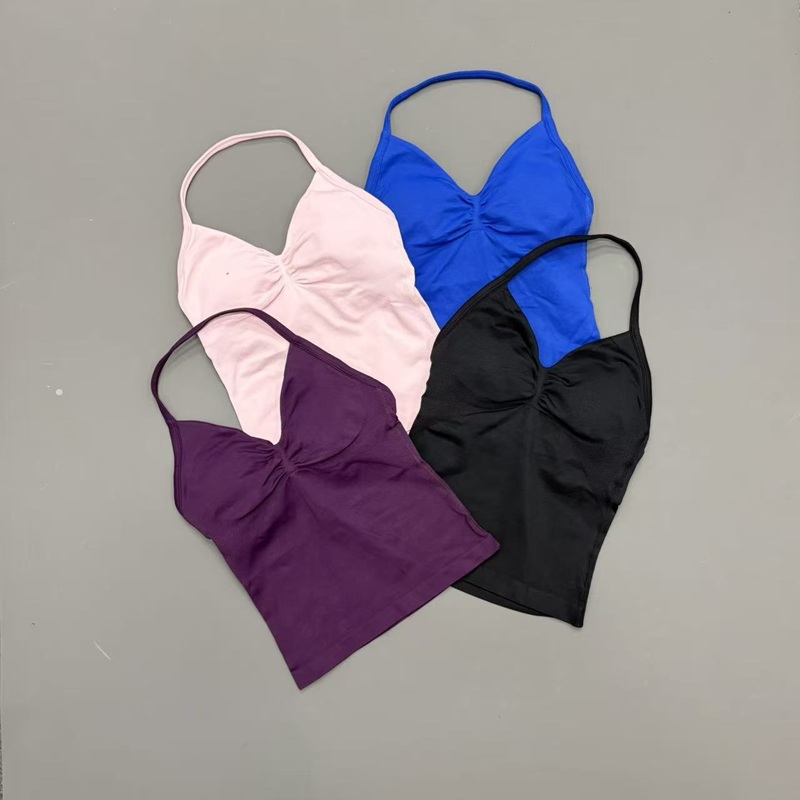 เสื้อกล้ามกีฬาผู้หญิงแบบไร้ตะเ - Sports Bra Racerback บทวิจารณ์และราคา