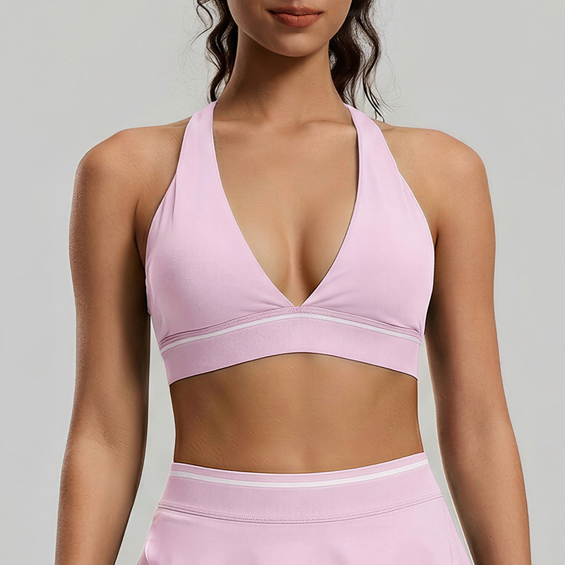 บราโยคะสไตล์อเมริกันแฟชั่นสำหร - Sports Bra Racerback บทวิจารณ์และราคา