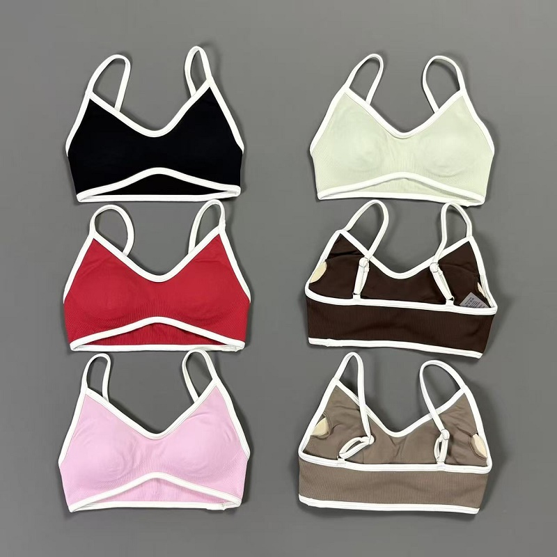 เสื้อชั้นในโยคะแบบมีสายรัดคอวี - Sports Bra Racerback บทวิจารณ์และราคา