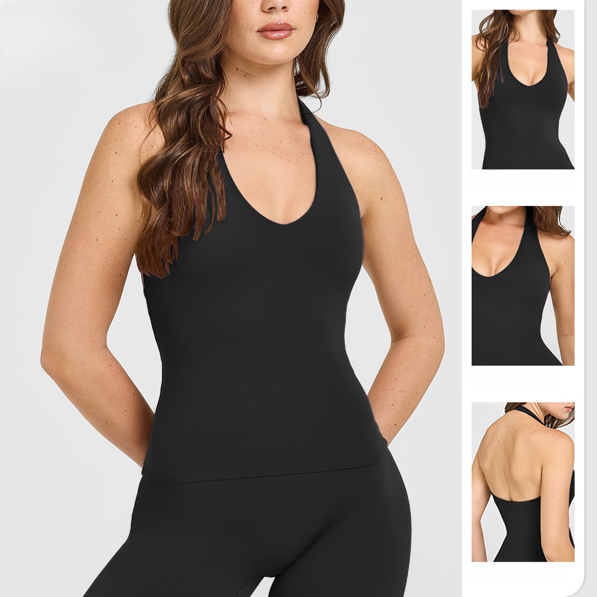 เสื้อชั้นในโยคะแบบผูกคอ ไร้โคร - Minimizer Bra Women บทวิจารณ์และราคา
