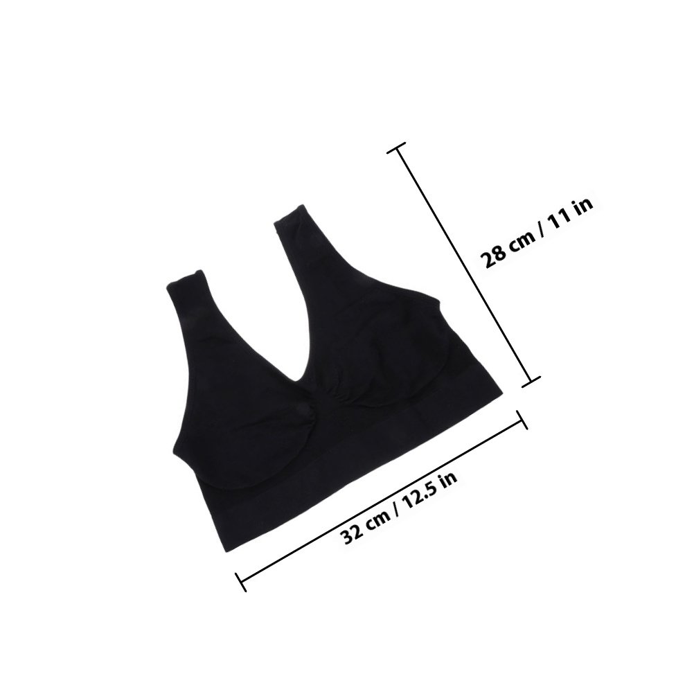 ชุดชั้นในกีฬาโยคะแบบไร้ตะเข็บ  - Wirefree Bra Comfort บทวิจารณ์และราคา