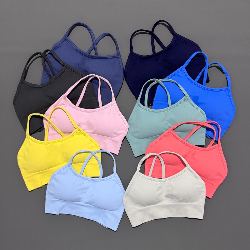 เสื้อชั้นในกีฬาแบบไร้สายสำหรับ - Sports Bra Racerback บทวิจารณ์และราคา